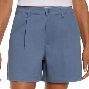 BANANA REPUBLIC BLUE WOMEN'S PLEATED FRONT SHORTS Size 12 New with tags
